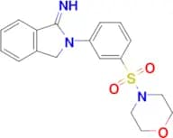 2-[3-(morpholine-4-sulfonyl)phenyl]-2,3-dihydro-1h-isoindol-1-imine