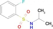 2-Fluoro-n-(propan-2-yl)benzene-1-sulfonamide
