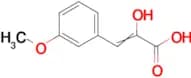 2-hydroxy-3-(3-methoxyphenyl)prop-2-enoic acid