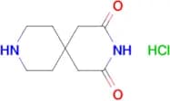 3,9-Diazaspiro[5.5]undecane-2,4-dione hydrochloride