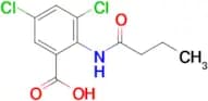 2-Butanamido-3,5-dichlorobenzoic acid