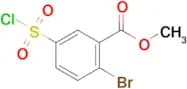 Methyl 2-bromo-5-(chlorosulfonyl)benzoate