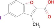 5-Iodo-3-methyl-1-benzofuran-2-carboxylic acid