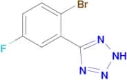 5-(2-Bromo-5-fluorophenyl)-2h-1,2,3,4-tetrazole