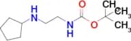 Tert-butyl n-[2-(cyclopentylamino)ethyl]carbamate