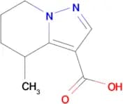 4-Methyl-4,5,6,7-tetrahydropyrazolo[1,5-a]pyridine-3-carboxylic acid