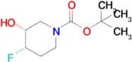 tert-Butyl (3R,4S)-4-fluoro-3-hydroxypiperidine-1-carboxylate