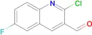 2-Chloro-6-fluoroquinoline-3-carbaldehyde