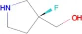 (S)-(3-Fluoropyrrolidin-3-yl)methanol