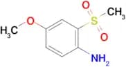 4-Methoxy-2-(methylsulfonyl)aniline
