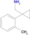 [1-(2-methylphenyl)cyclopropyl]methanamine