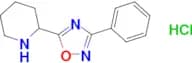 2-(3-Phenyl-1,2,4-oxadiazol-5-yl)piperidine hydrochloride