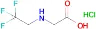 2-[(2,2,2-trifluoroethyl)amino]acetic acid hydrochloride