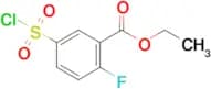 Ethyl 5-(chlorosulfonyl)-2-fluorobenzoate
