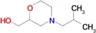 [4-(2-methylpropyl)morpholin-2-yl]methanol