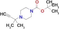Tert-butyl 4-(2-methylbut-3-yn-2-yl)piperazine-1-carboxylate