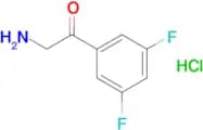 2-Amino-1-(3,5-difluorophenyl)ethanone hydrochloride