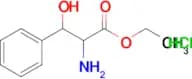 Ethyl 2-amino-3-hydroxy-3-phenylpropanoate hydrochloride