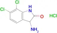 3-Amino-6,7-dichloro-2,3-dihydro-1h-indol-2-one hydrochloride