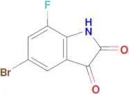 5-Bromo-7-fluoro-2,3-dihydro-1h-indole-2,3-dione