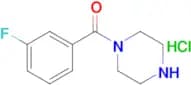 1-(3-Fluorobenzoyl)piperazine hydrochloride