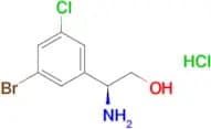 (2s)-2-Amino-2-(3-bromo-5-chlorophenyl)ethan-1-ol hydrochloride