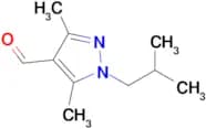 3,5-Dimethyl-1-(2-methylpropyl)-1h-pyrazole-4-carbaldehyde
