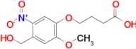 4-[4-(hydroxymethyl)-2-methoxy-5-nitrophenoxy]butanoic acid