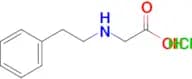 2-[(2-phenylethyl)amino]acetic acid hydrochloride