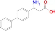 3-Amino-3-(4-phenylphenyl)propanoic acid