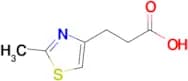 3-(2-Methyl-1,3-thiazol-4-yl)propanoic acid