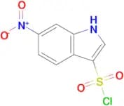 6-Nitro-1h-indole-3-sulfonyl chloride