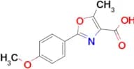 2-(4-Methoxyphenyl)-5-methyl-1,3-oxazole-4-carboxylic acid