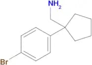 [1-(4-bromophenyl)cyclopentyl]methanamine