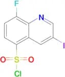 8-Fluoro-3-iodoquinoline-5-sulfonyl chloride