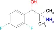 2-Amino-1-(2,4-difluorophenyl)-2-methylpropan-1-ol