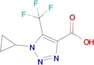 1-Cyclopropyl-5-(trifluoromethyl)-1h-1,2,3-triazole-4-carboxylic acid