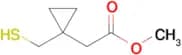 Methyl 2-[1-(sulfanylmethyl)cyclopropyl]acetate
