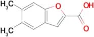 5,6-Dimethyl-1-benzofuran-2-carboxylic acid