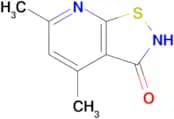 4,6-Dimethyl-2h,3h-[1,2]thiazolo[5,4-b]pyridin-3-one
