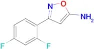 3-(2,4-Difluorophenyl)-1,2-oxazol-5-amine