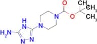 Tert-butyl 4-(5-amino-4h-1,2,4-triazol-3-yl)piperazine-1-carboxylate