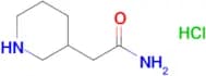 2-(Piperidin-3-yl)acetamide hydrochloride