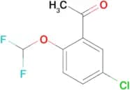 1-[5-chloro-2-(difluoromethoxy)phenyl]ethan-1-one