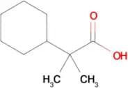 2-Cyclohexyl-2-methylpropanoic acid