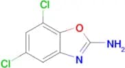 5,7-Dichloro-1,3-benzoxazol-2-amine
