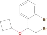 1-Bromo-2-(2-bromo-1-cyclobutoxyethyl)benzene