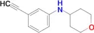 n-(3-Ethynylphenyl)tetrahydro-2h-pyran-4-amine
