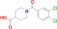 1-(3,4-Dichlorobenzoyl)piperidine-4-carboxylic acid