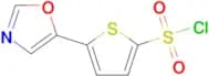 5-(Oxazol-5-yl)thiophene-2-sulfonyl chloride